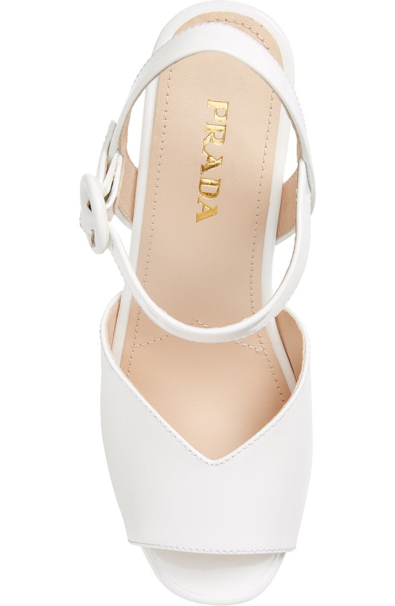 Prada Wedge Platform Sandal, Alternate, color,