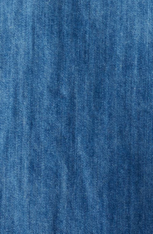 Alex Crane Kite Organic Cotton Denim Jacket In Ocean