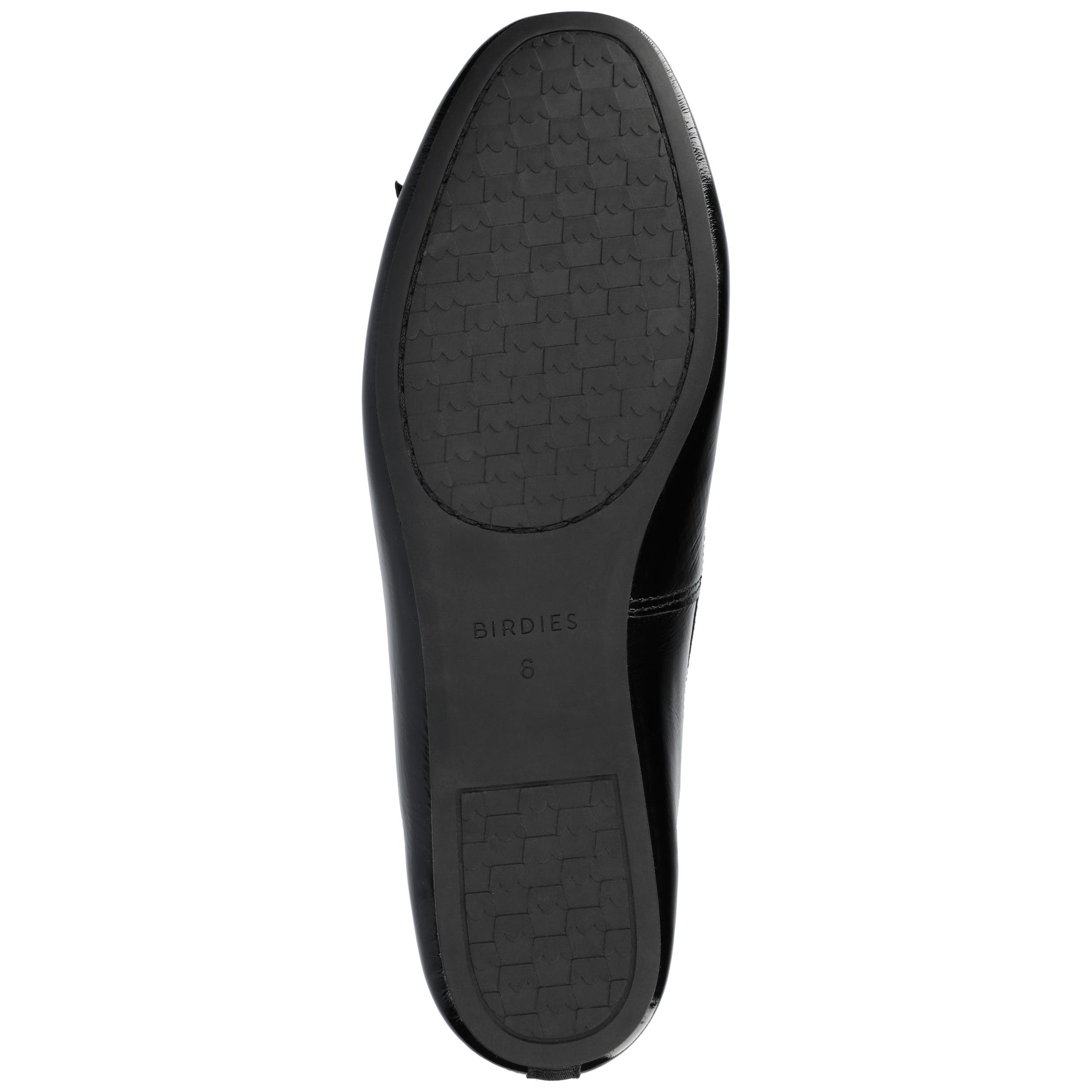 Birdies The Songbird Flat Patent Leather, Alternate, color, Black Patent