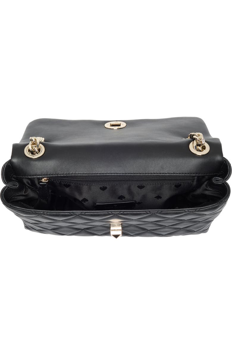 Kate Spade New York medium flap leather shoulder bag, Alternate, color,