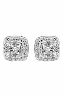 EFFY Sterling Silver Diamond Earrings - 0.10 ctw