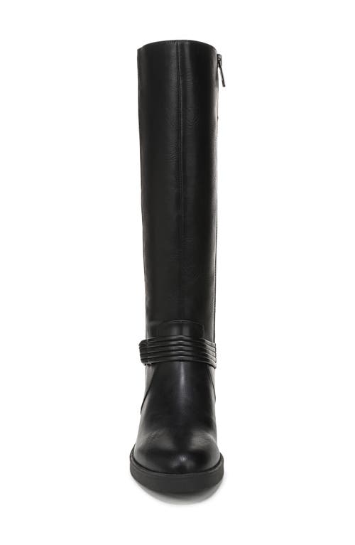 Lifestride Brighton Round Toe Tall Boots In Black