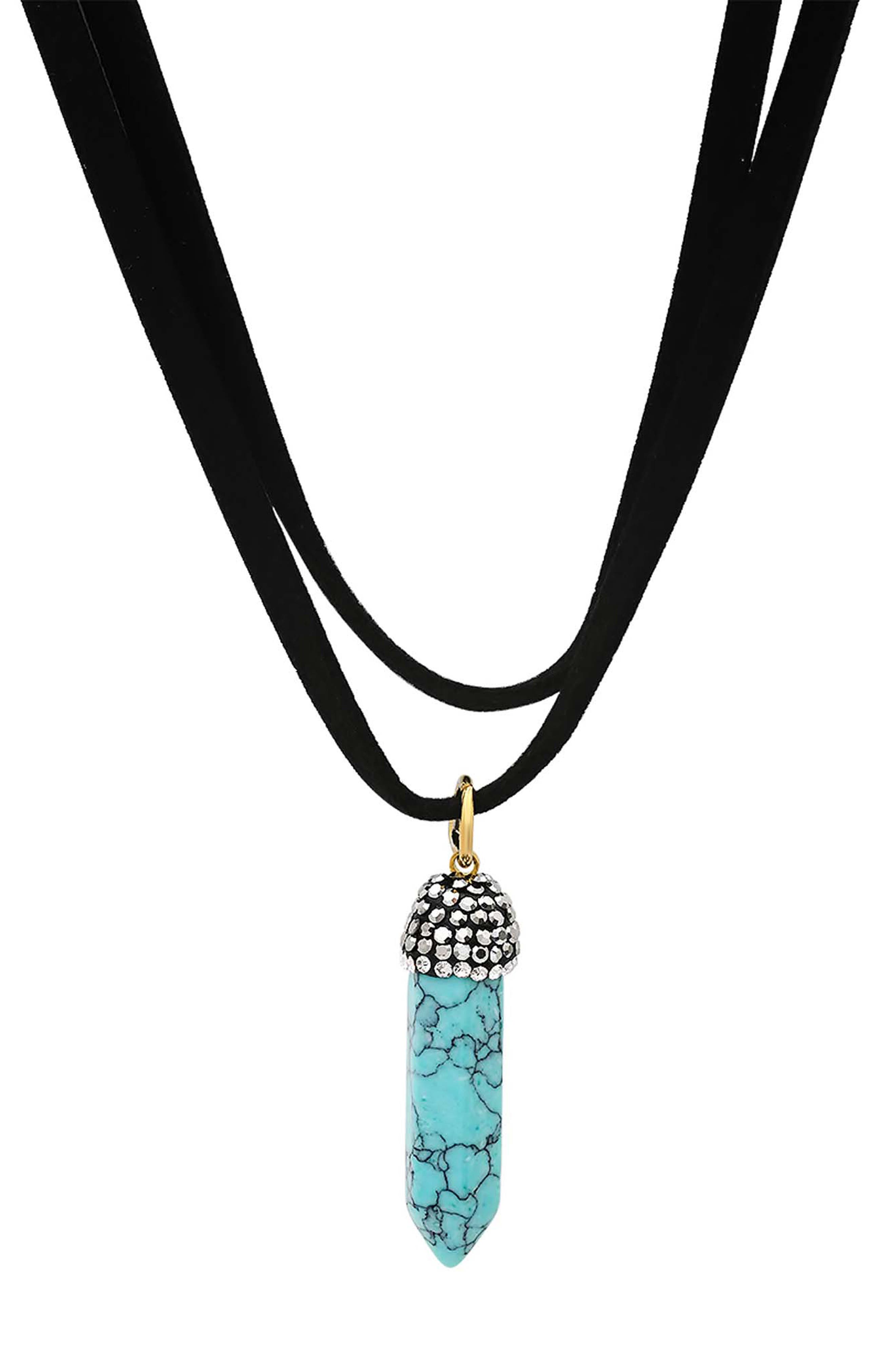 Stone Layered Choker Necklace