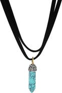 STEELTIME Stone Layered Choker Necklace