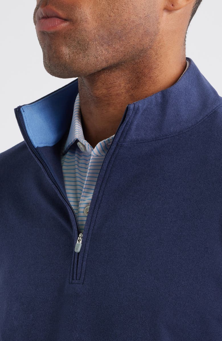 Peter Millar ArdentAir Performance Quarter-Zip Pullover, Alternate, color, Navy