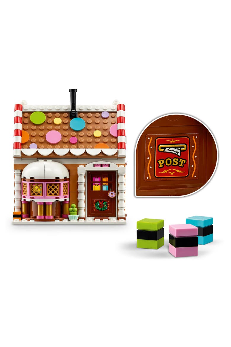 Festive Gingerbread House 40809, Alternate, color, MULTI