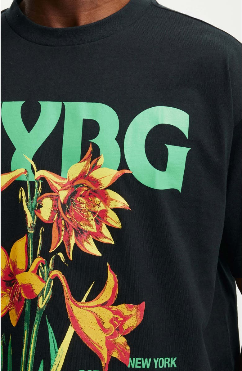 Cotton On Men's Box Fit New York License T-Shirt, Alternate, color, Lcn Nybg Black Nybg - Spring