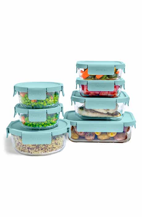 14-Piece Leak Proof Glass Food Storage Set