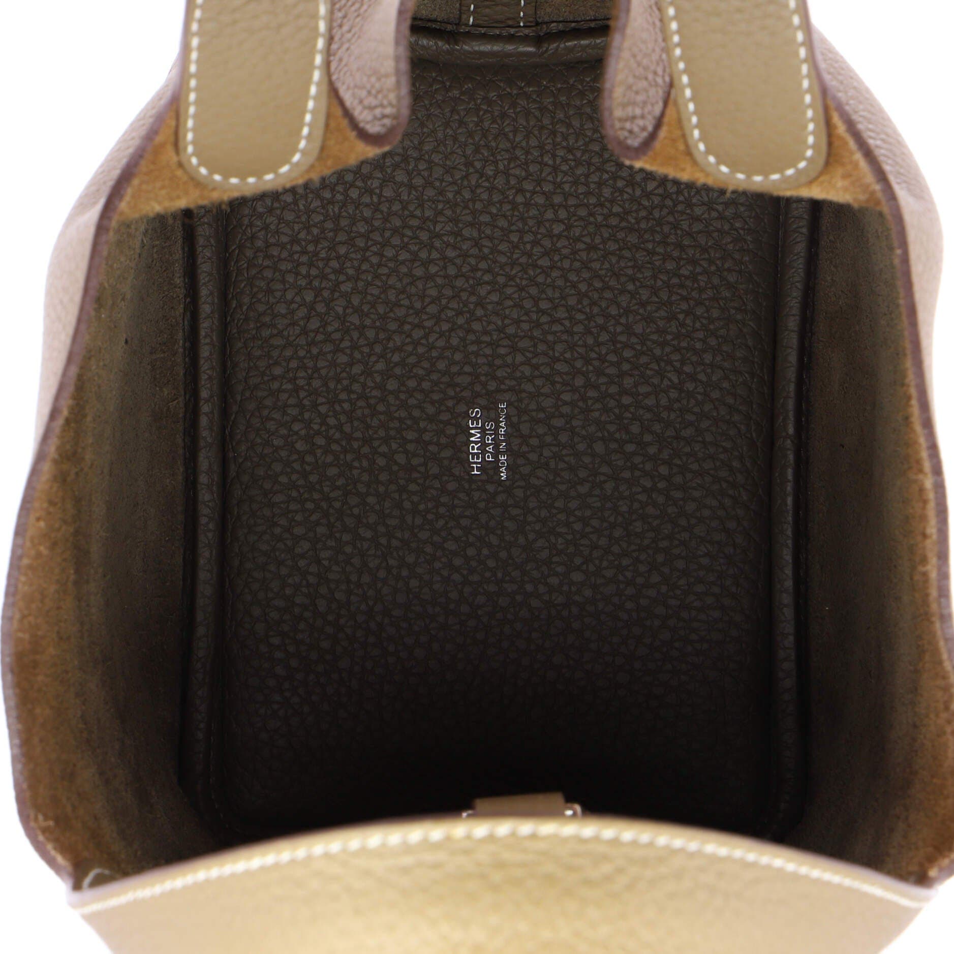 Pre-Owned Hermes Picotin Lock Bag Clemence PM, Alternate, color, 