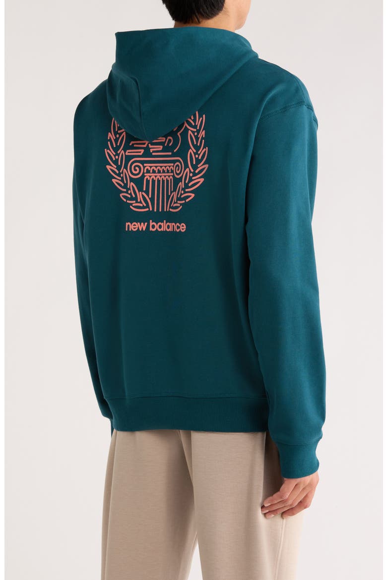 Debut Sculpture Hoodie, Alternate, color, BLUE