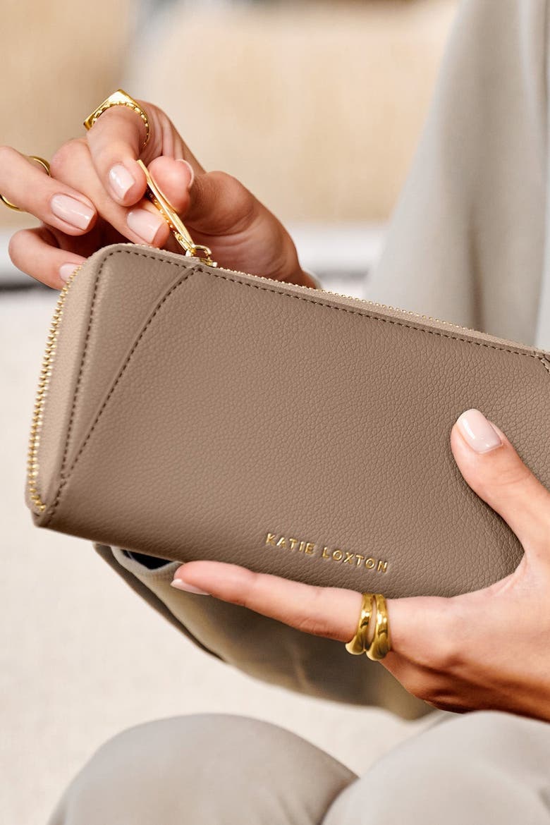 Hana Wallet, Alternate, color, Mocha