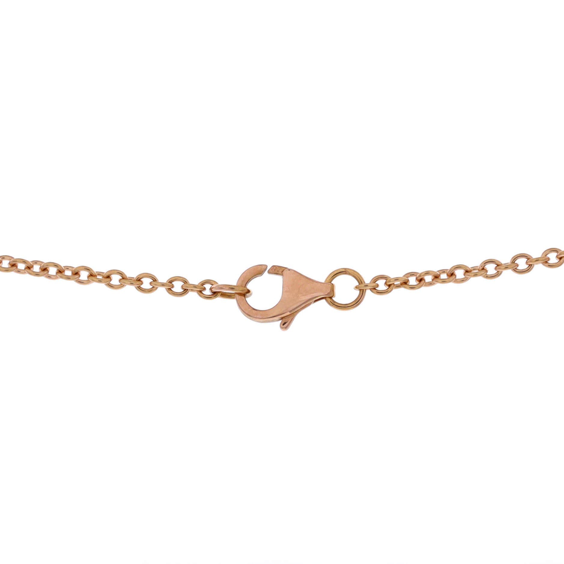 Love Interlocking Necklace 18K Rose Gold, Alternate, color, Metallic Gold