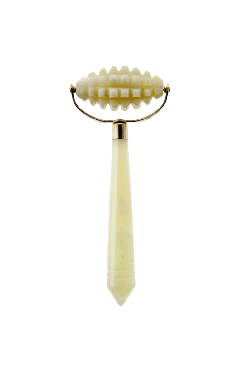 White Lotus Beauty Premium Intensive Jade Roller, Main, color, Green