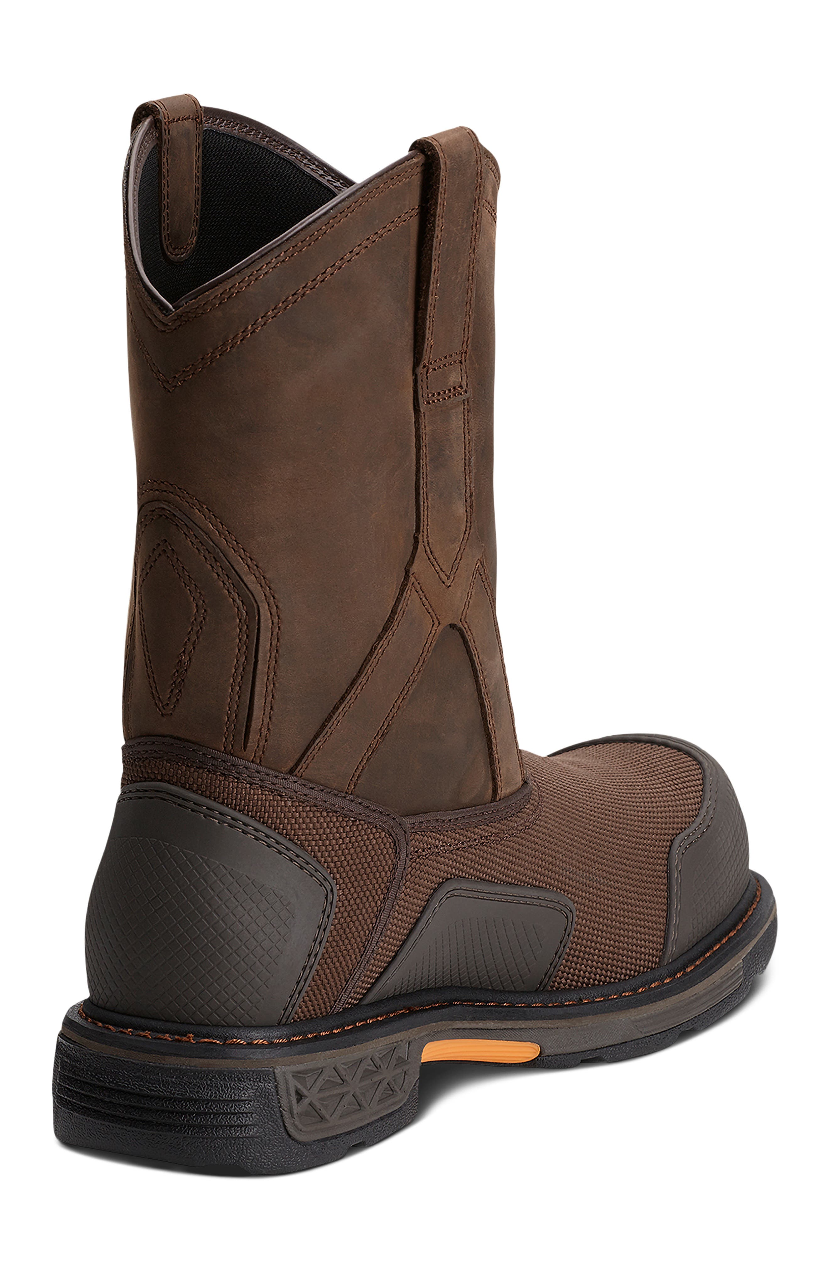Overdrive XTR Waterproof Pull-On Boot, Alternate, color, BROWN