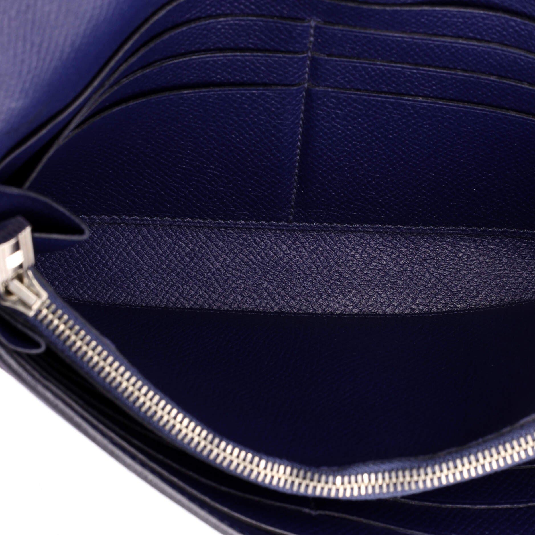 Kelly Wallet Epsom Long, Alternate, color, Blue