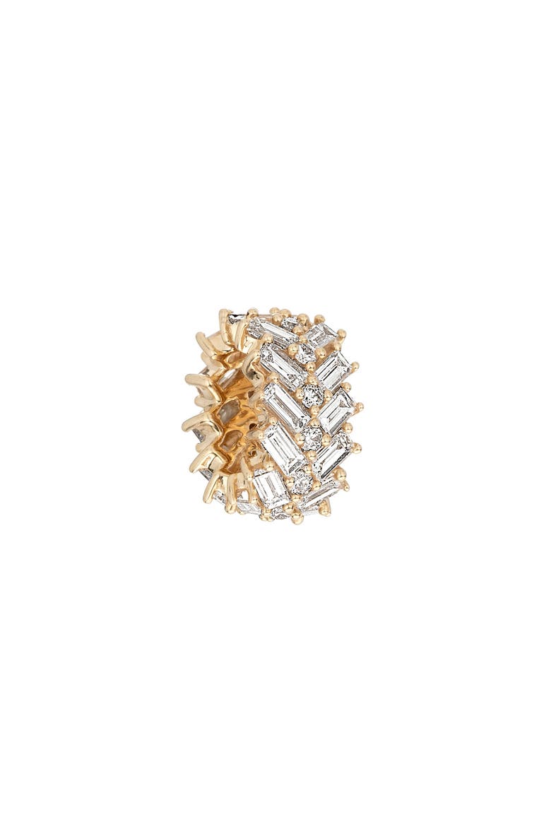 Lab Grown Diamond Chevron Pendant, Main, color, 14K YELLOW GOLD