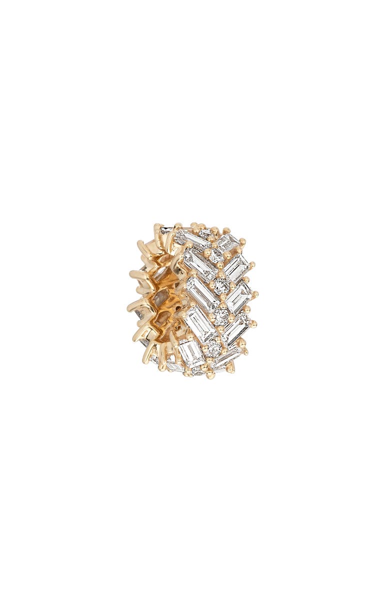 Adina Reyter Lab Grown Diamond Chevron Pendant, Main, color, 14K Yellow Gold