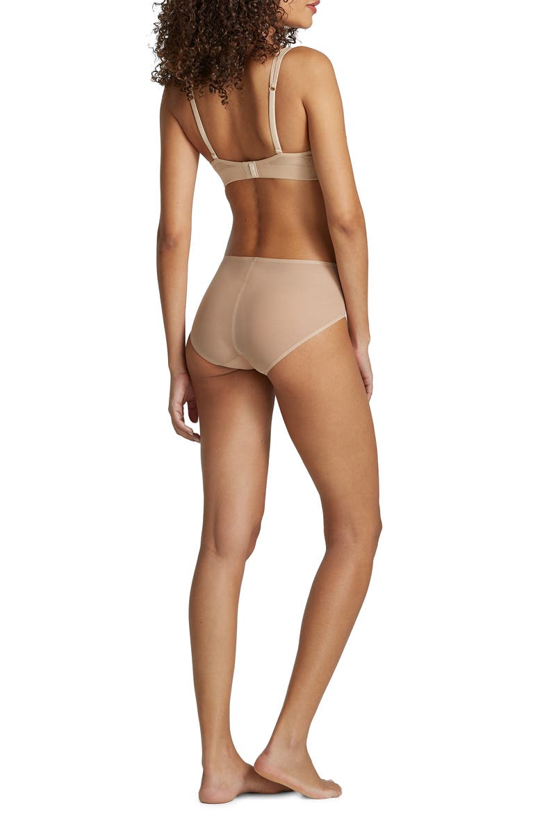 Invisible Lift Plunge Underwire Bra, Alternate, color, BEIGE