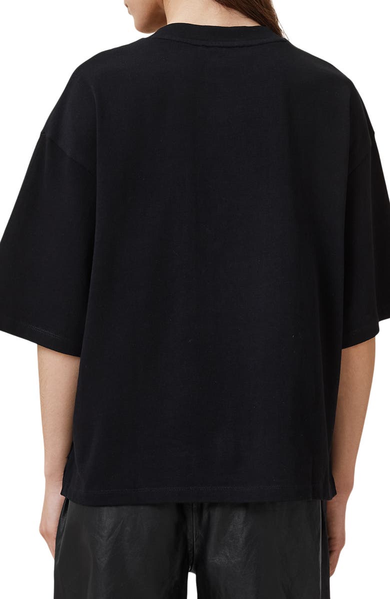 AllSaints Amelia Imitation Pearl T-Shirt, Alternate, color, 