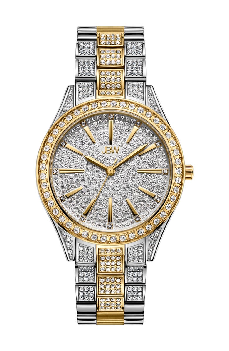 JBW Cristal Diamond Bracelet Watch, 34mm, Main, color, 