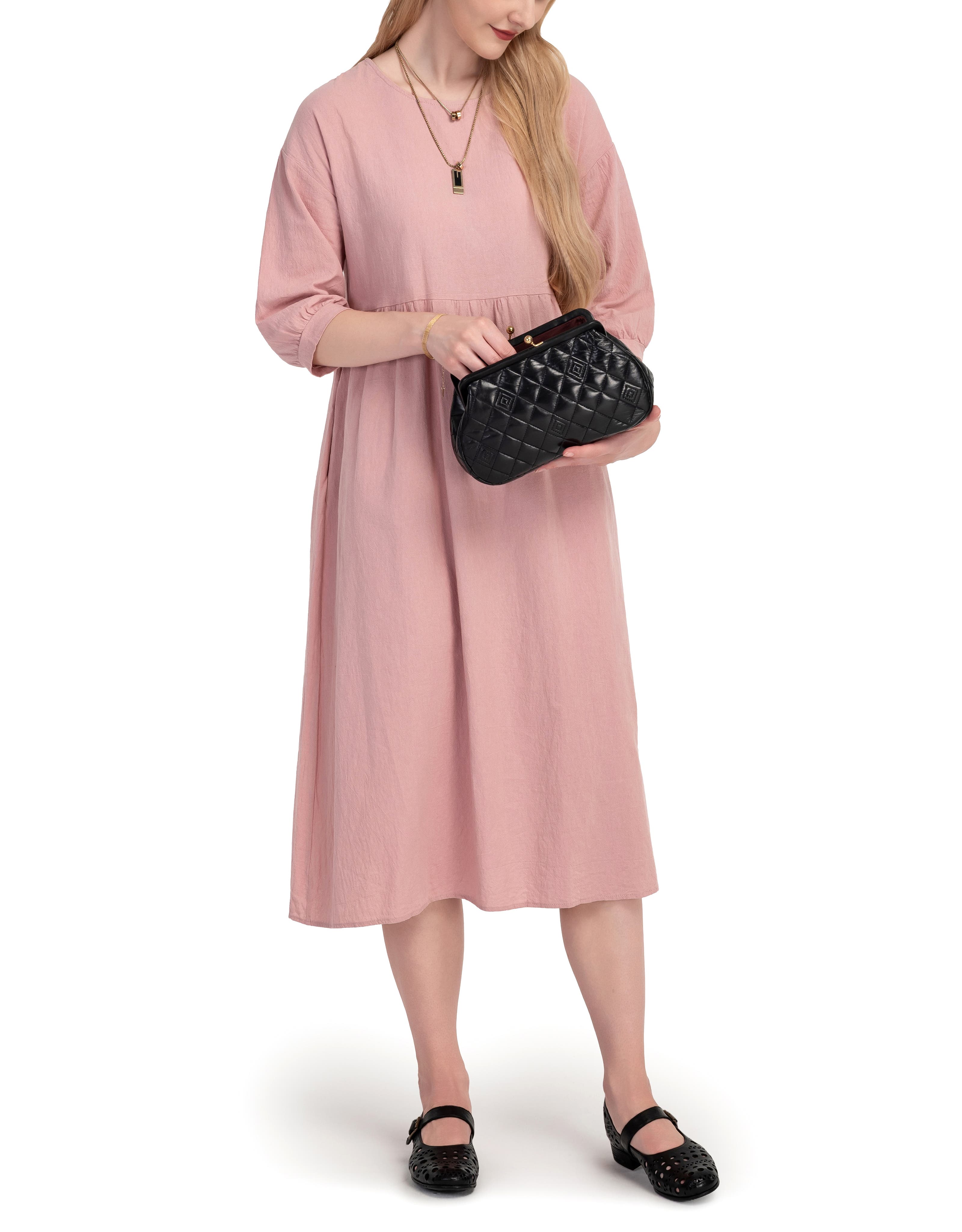 OLD TREND Petunia Small Quilted Leather Crossbody, Alternate, color, Black