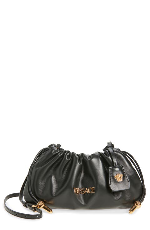 Mini Logo Leather Handbag