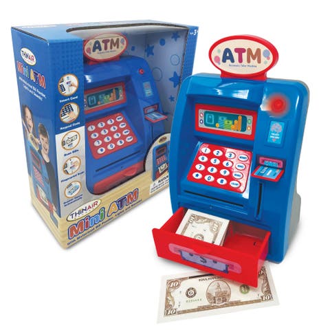 Mini Atm Piggy Bank, Kids 3+