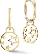 Ember Fine Jewelry 14K Gold Star Charm Earrings