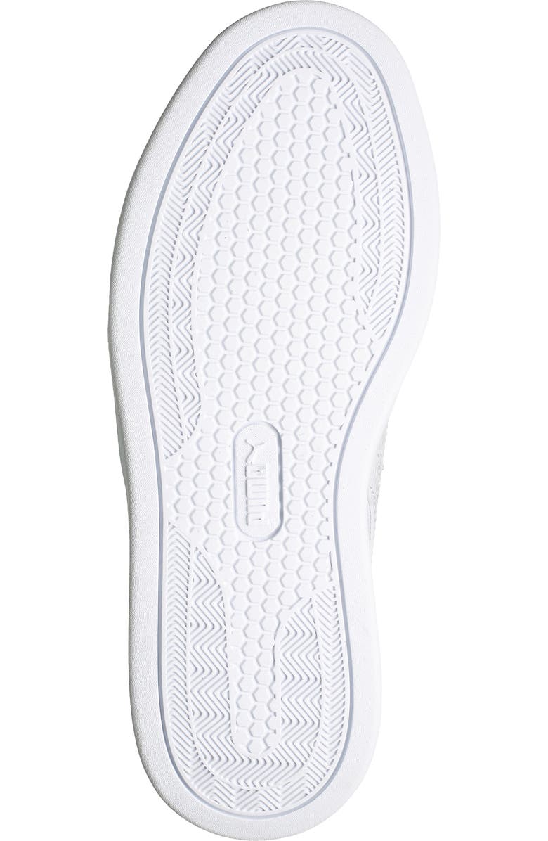 PUMA Smash V3 Snake Embossed Leather Platform Sneaker, Alternate, color,