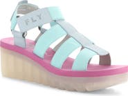 Fly London Yoji Platform Wedge Sandal