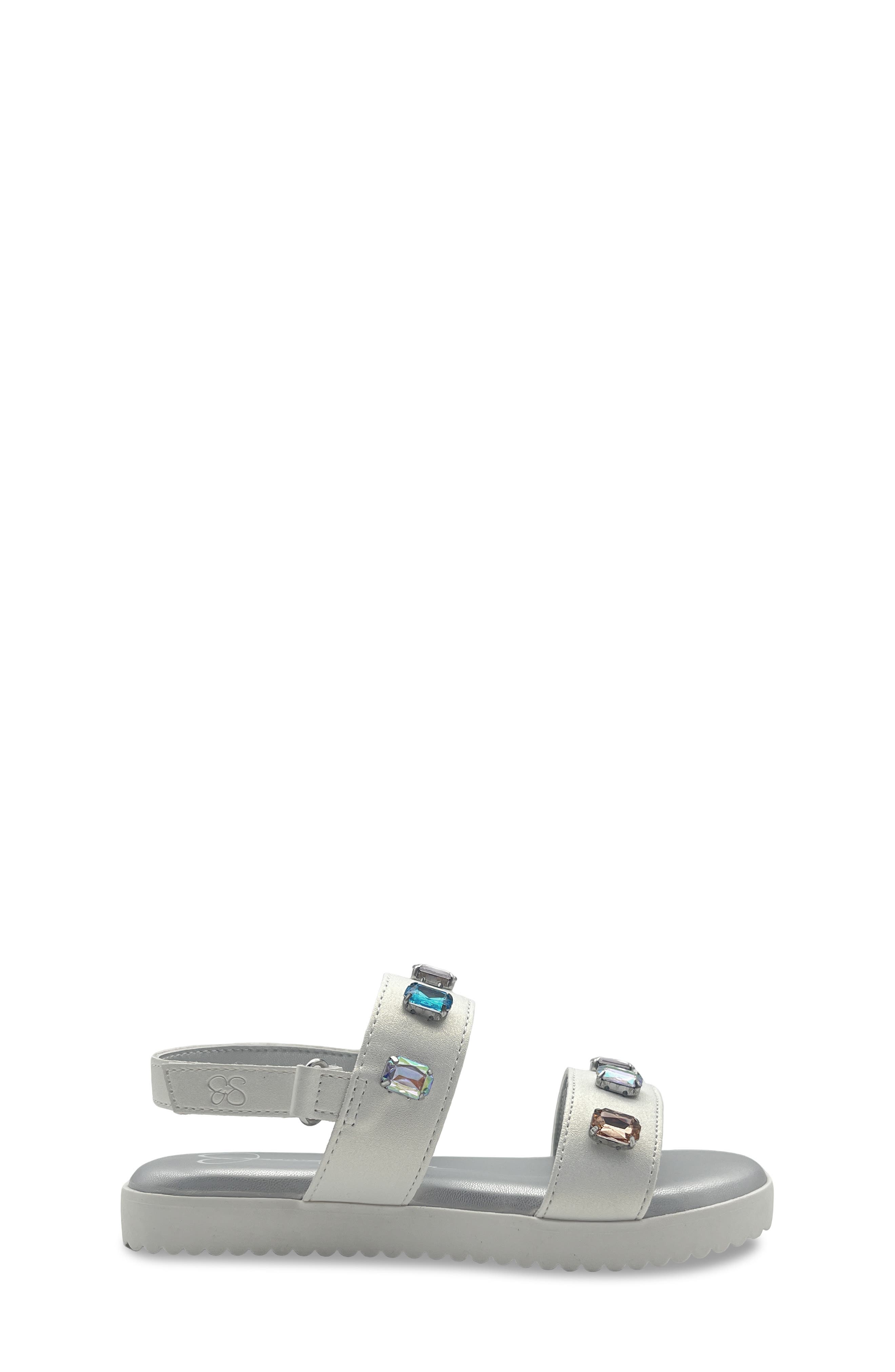 Kids' Ciara Kelsi Sandal, Alternate, color, SILVER