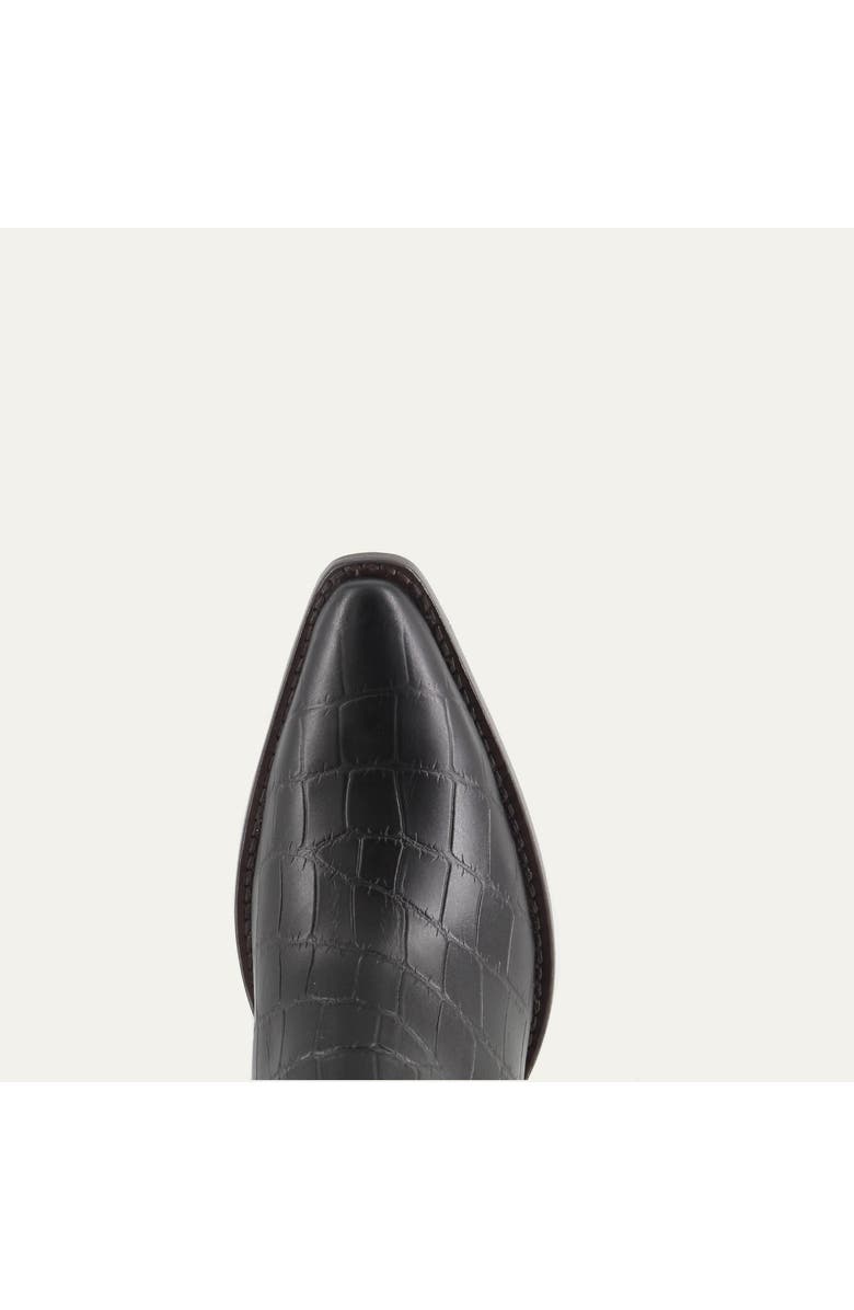 Buck & Brana Bianca Leather Boots, Alternate, color, Black