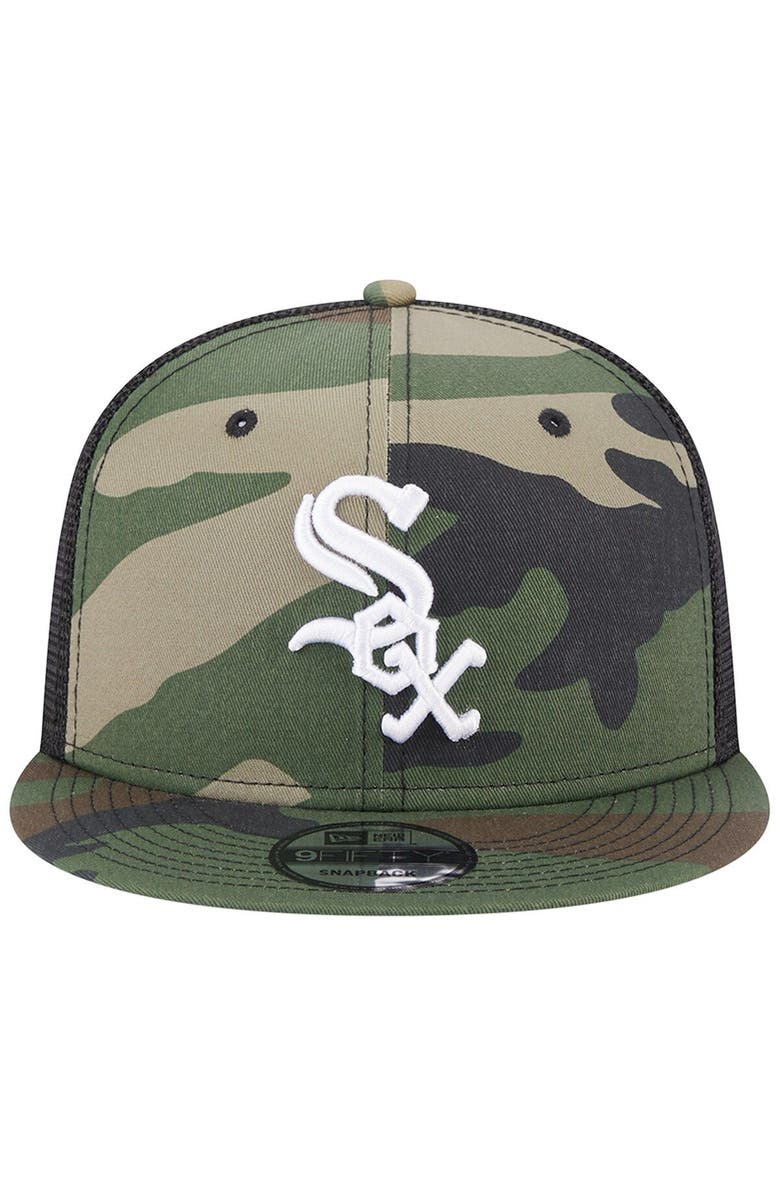 New Era Men's New Era Camo Chicago White Sox Trucker 9FIFTY Snapback Hat, Alternate, color, Camo