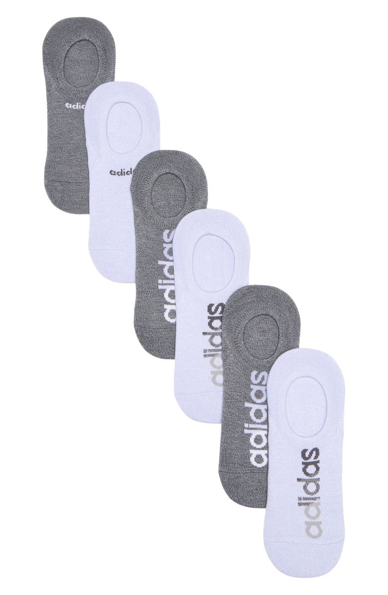 adidas Linear Superlite Ankle Sock - Pack of 6, Main, color, 