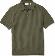 Bonobos Hudson Merino Wool Cable Knit Sweater Polo