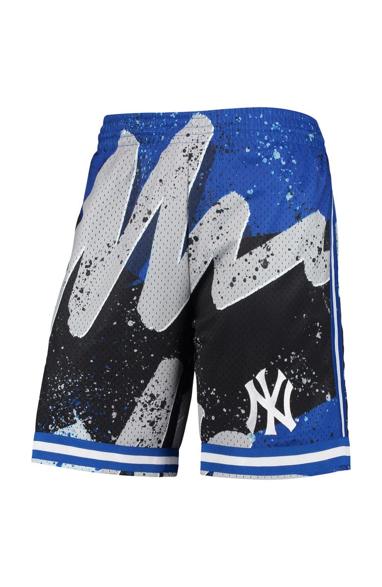 Mitchell & Ness Men's Mitchell & Ness Black New York Yankees Hyper Hoops Shorts, Alternate, color, Black