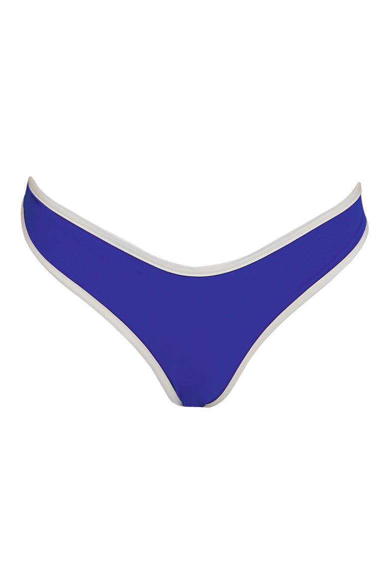 Colbalt Blue Splendour Reversible Bikini Bottoms, Alternate, color, BLUE