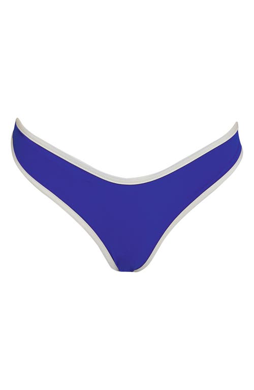 Maaji Colbalt Blue Splendour Reversible Bikini Bottoms In Blue