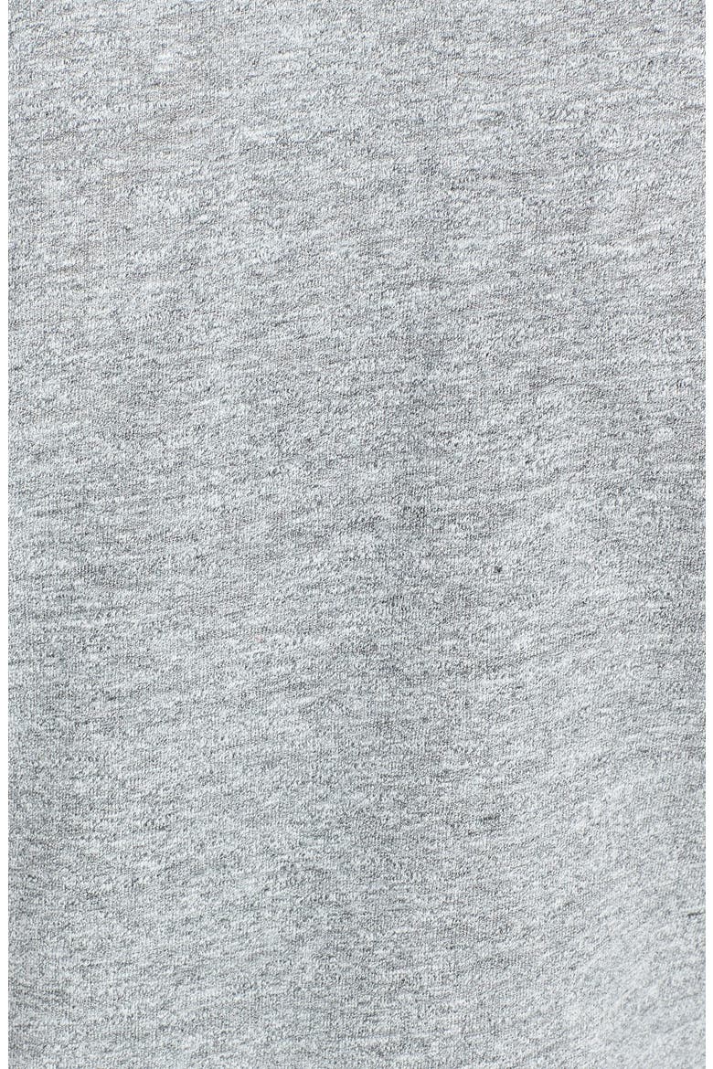 Knot Detail Heathered Tee, Alternate, color, HEATHER GREY