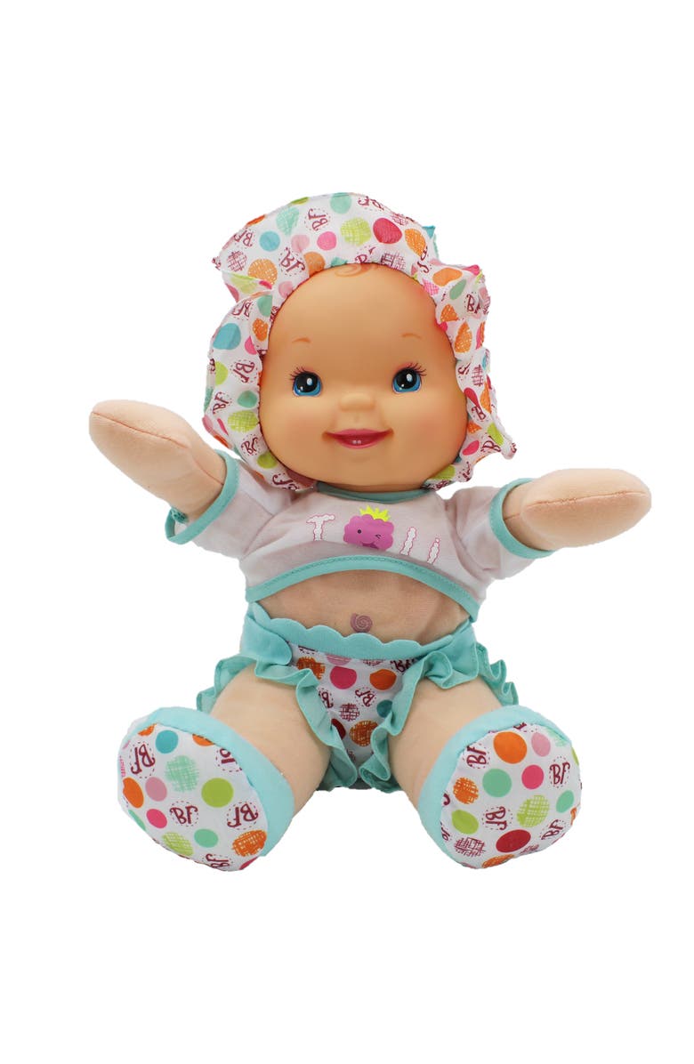 Baby's First Smartie Pants Doll With Raspberry White Tshirt, Main, color, 