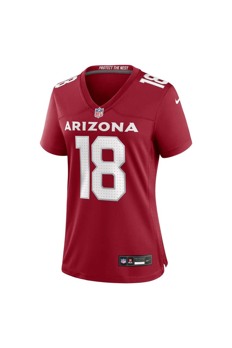 Women's Nike Marvin Harrison Jr. Cardinal Arizona Cardinals  Player Game Jersey, Alternate, color, Cardinal