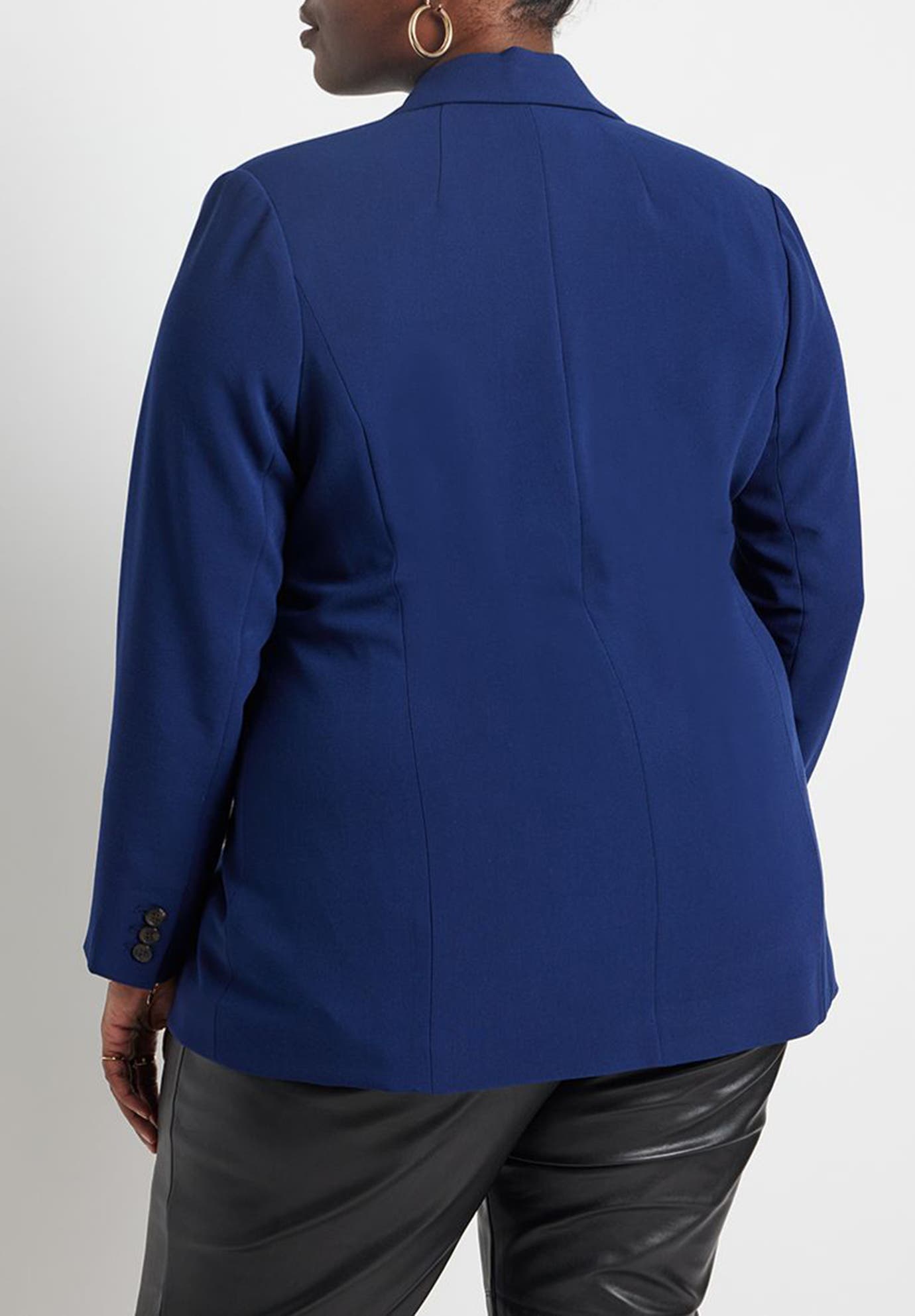 The 365 Semi Stretch Two Button Blazer - image 2