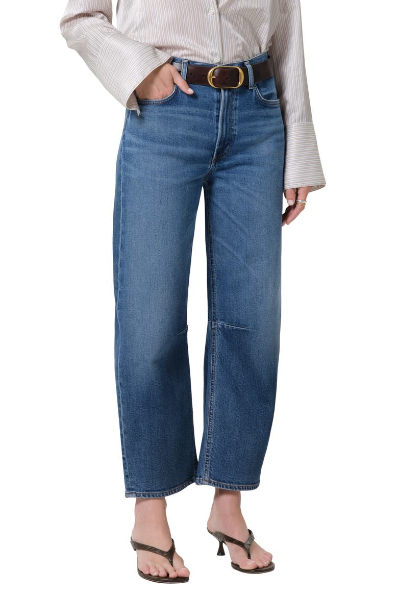 Miro High Waist Wide Leg Jeans, Alternate, color, BENSON