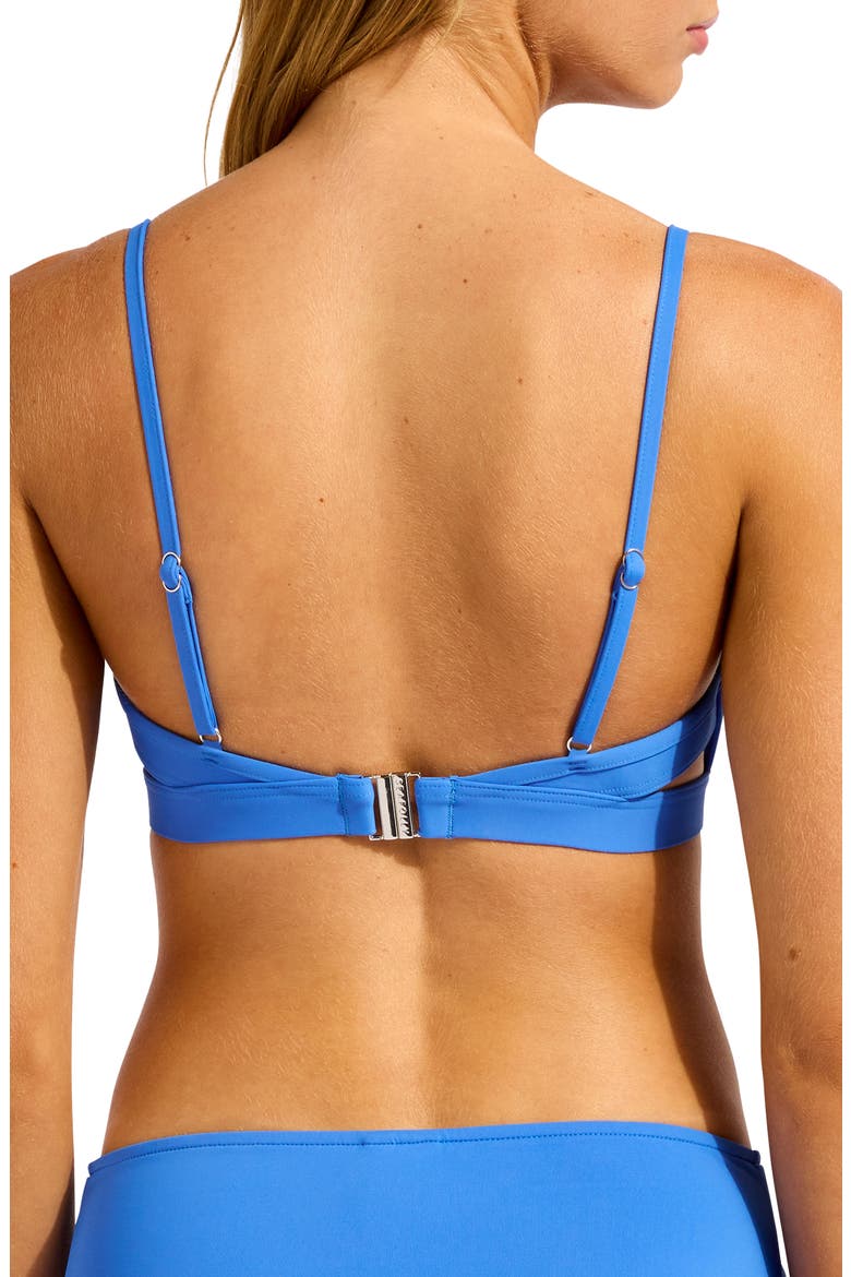 Collective Hybrid Bikini Top, Alternate, color, SAPPHIRE