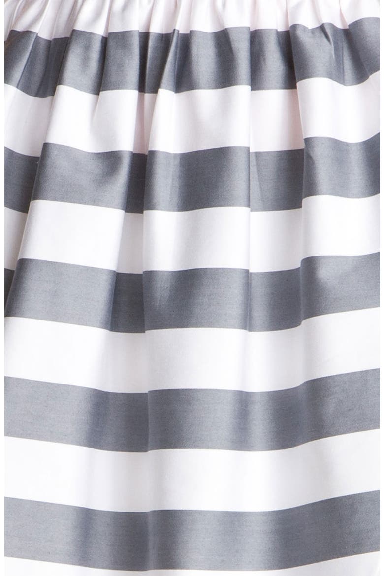 Necessary Objects Sateen Full Skirt, Alternate, color, WHITE/ GREY