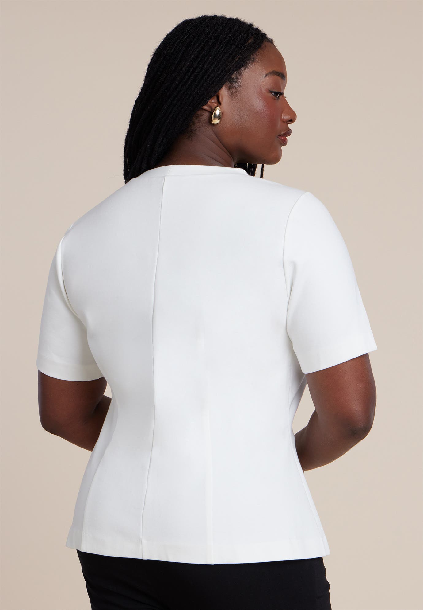 Seamed Flared Top - image 2
