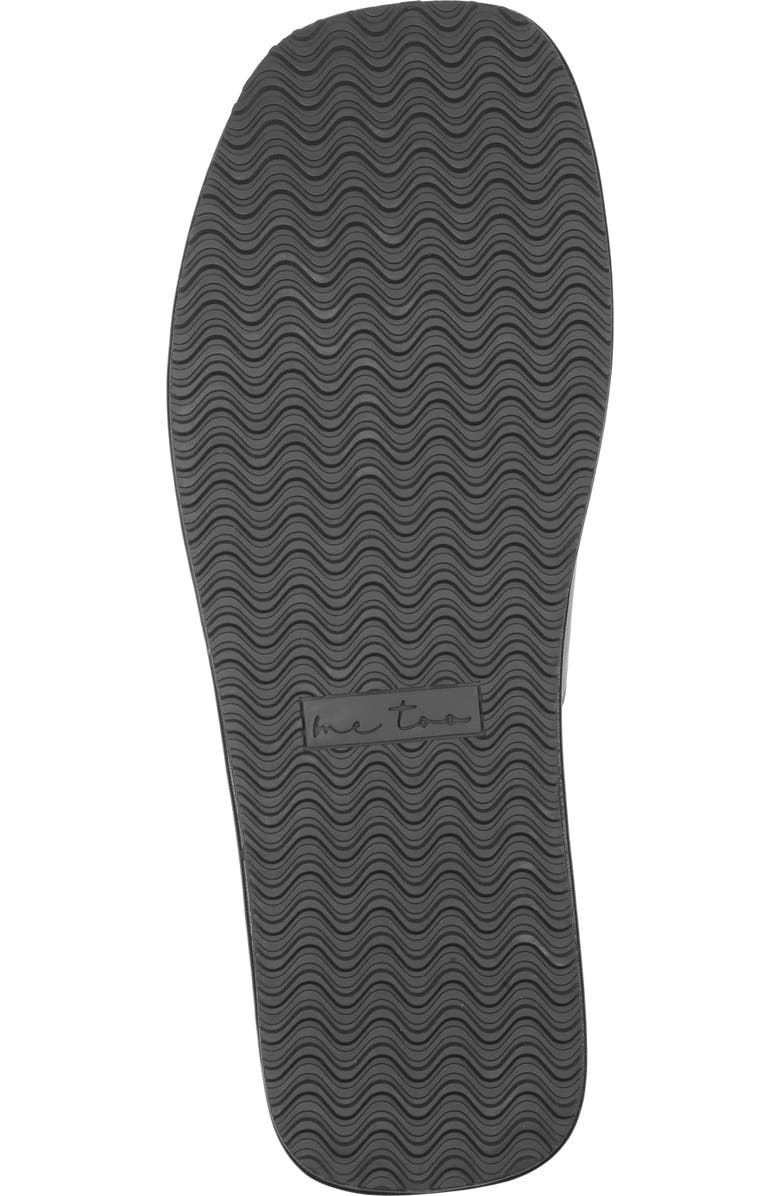 Me Too Linzi Platform Slide Sandal, Alternate, color, Black
