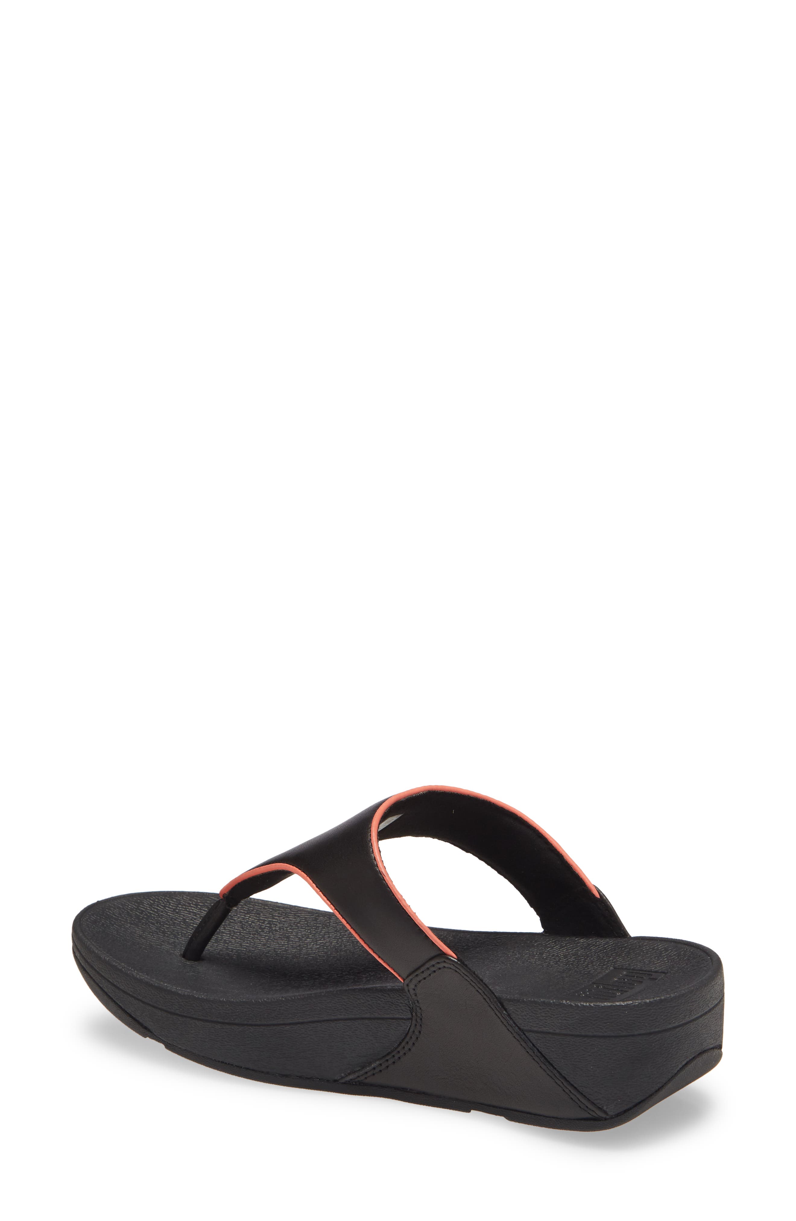 FitFlop Lulu Wedge Flip Flop, Alternate, color, 