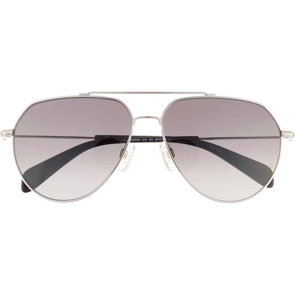 Rag & Bone 60mm Gradient Pilot Sunglasses