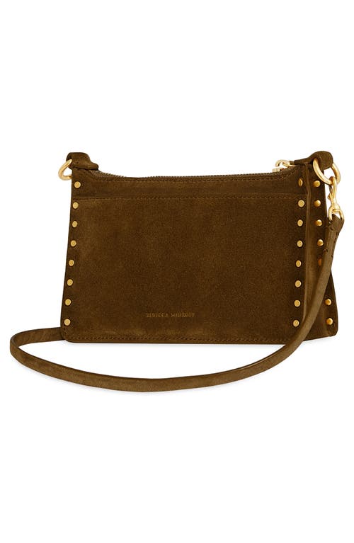 Rebecca Minkoff Mini Darren Leather Crossbody Bag In Brown